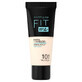 Maybelline Fit Me! Matte and Poreless, fond de ten matifiant, Nr. 101, True Ivory, 30 ml