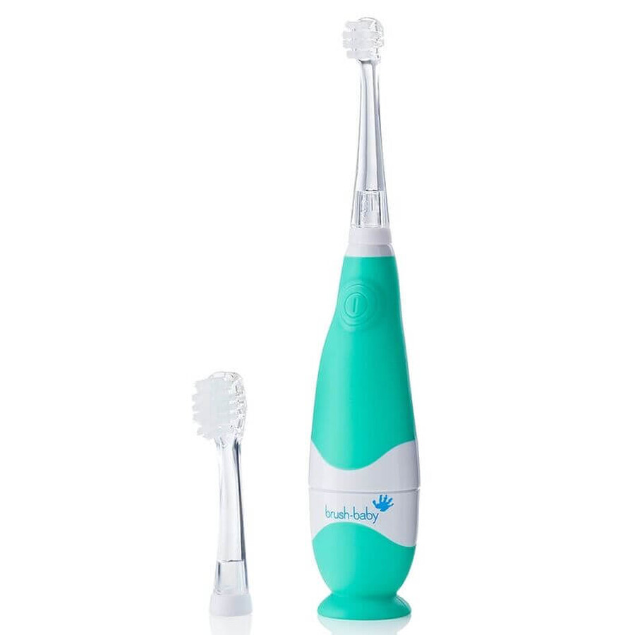 Brush-Baby BabySonic, periuță de dinți sonică pentru copii, marină, 0-3 ani, 1 bucată