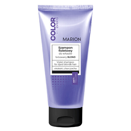 Marion Color Esperto, șampon violet pentru părul vopsit, blond, 200 ml