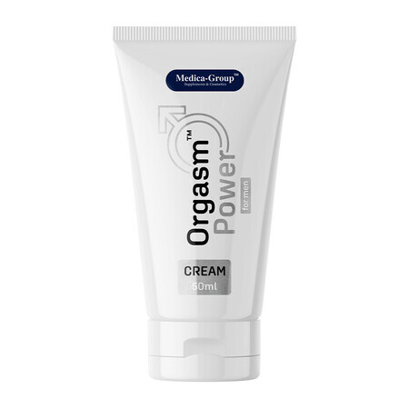 Medica-Group Orgasm Power Cream for Men, intieme crème voor een sterke en lange erectie, 50 ml