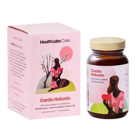 Health Labs Cardio Natural+, 60 capsule