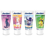 Jordan Junior, pastă de dinți pentru copii, cu fluor, fructe, 6-12 ani, 50 ml