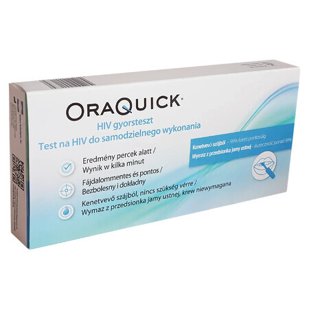 Oraquick, autotest HIV, 1 bucată