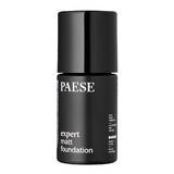 Paese Expert Matt Foundation, fond de teint matifiant spécialisé, 500W Beige Clair, 30 ml