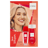 C-THRU Love Whisper set, deodorant, 75 ml + gel de duș, 250 ml