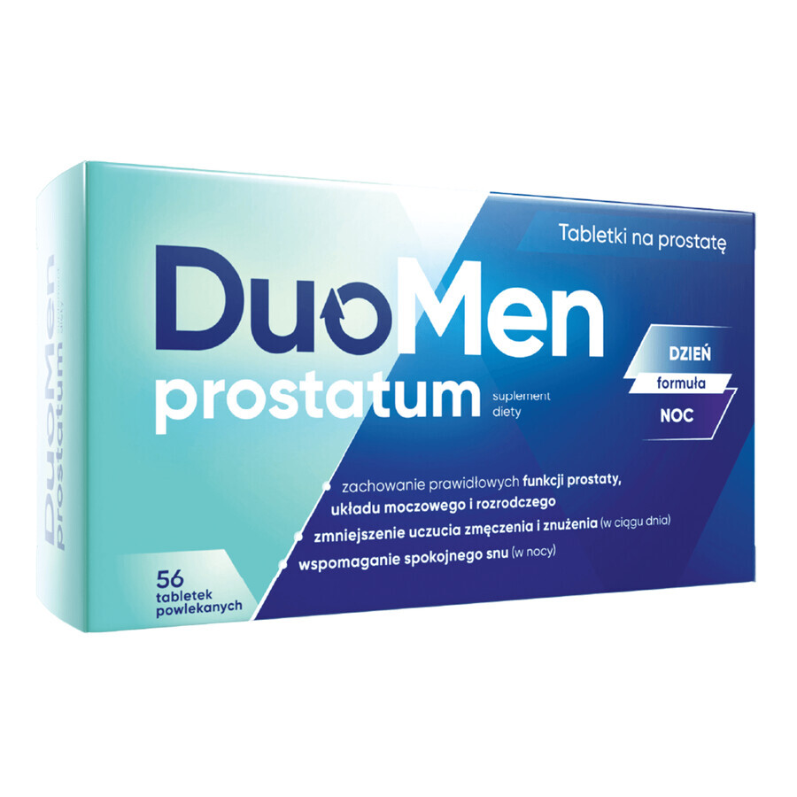 DuoMen Prostatum, 56 comprimate filmate