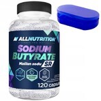 Allnutrition Sodium Butyrate SR, butirat de sodiu, 120 capsule