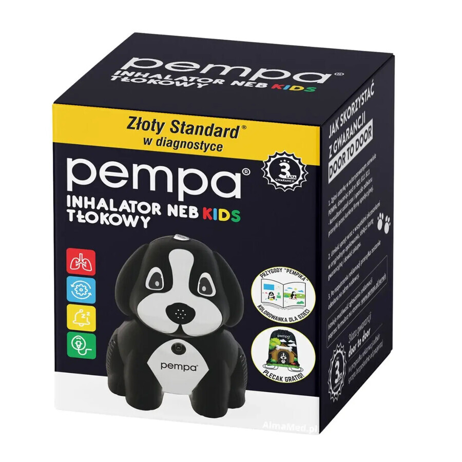 Pempa Neb Kids, un inhalator cu piston pentru copii