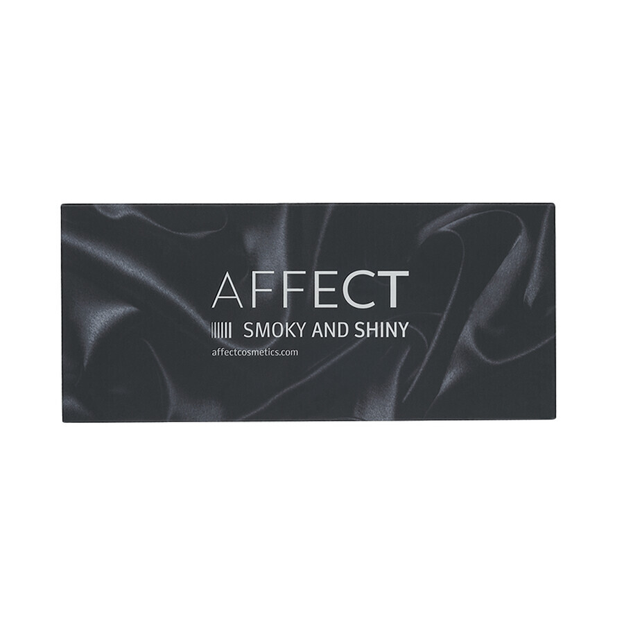 Affect, paleta de farduri de ochi, Smoky and Shiny, 10 x 2.5 g