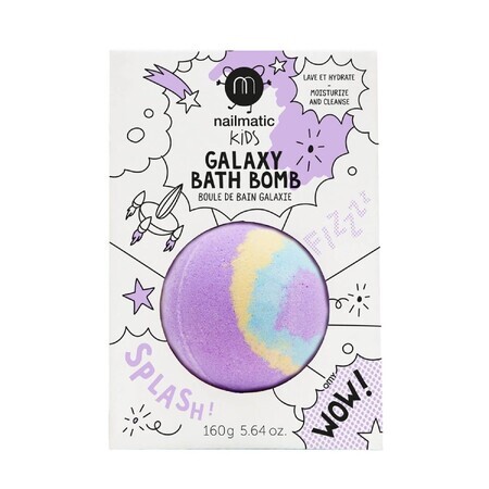 Nailmatic Kids Galaxy, minge de baie, pentru copii, Pulsar, 160 g
