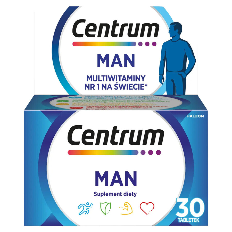 Centrum Man, 30 comprimate