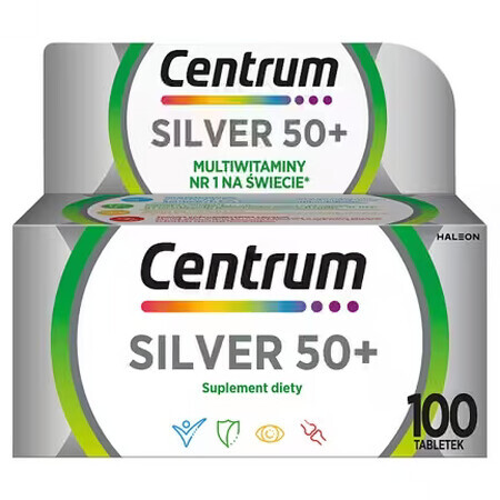 Centrum Silver 50+, 100 comprimate