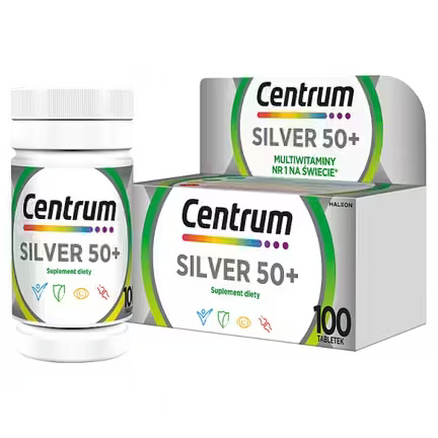 Centrum Silver 50+, 100 comprimate