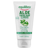 Equilibra Aloe, cremă pentru mâini și unghii, 75 ml