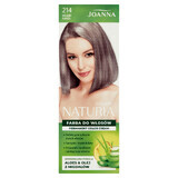 Joanna Naturia Color, tinte de pelo, 214 ceniza paloma