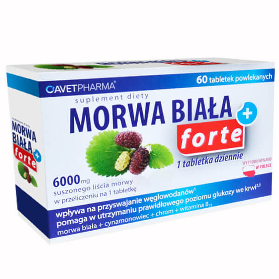 Mulberry Plus Forte, 60 comprimate filmate AMBALAJ CONTAMINAT Ambalaj contaminat