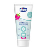 Chicco Fluoride Free Toothpaste After 12 Months Strawberry Flavor 50ml