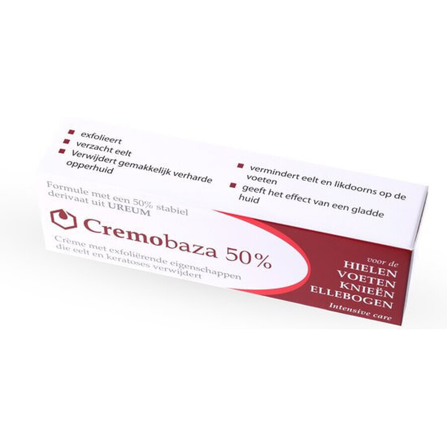 Cremobase 50%, cremă exfoliantă pentru eliminarea keratozelor, 30 g