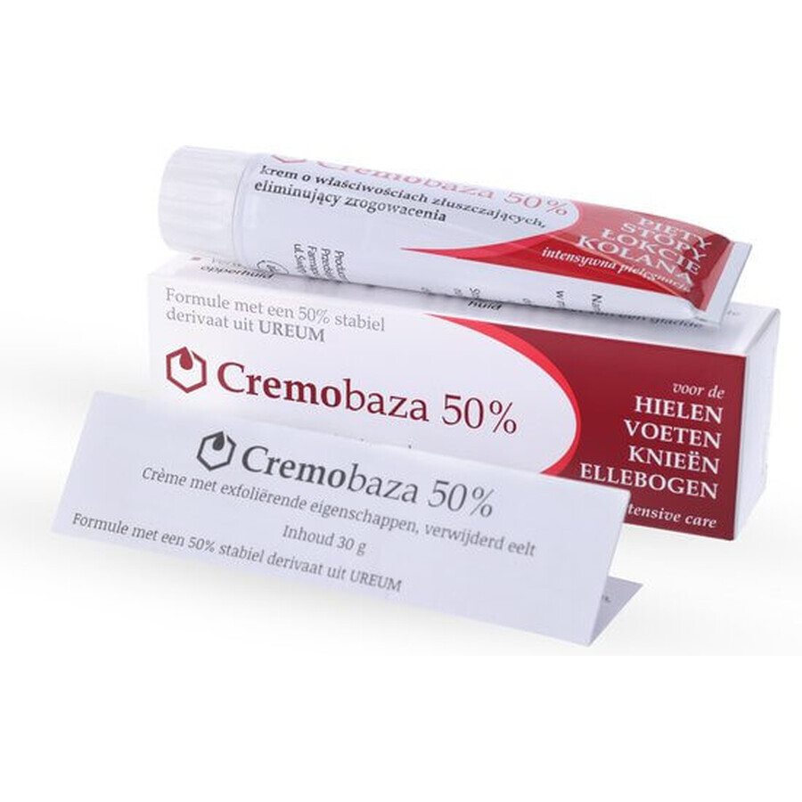 Cremobase 50%, cremă exfoliantă pentru eliminarea keratozelor, 30 g