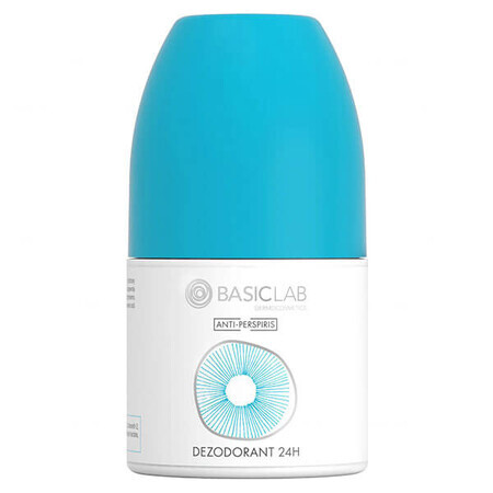 BasicLab Anti-Perspiris, Deodorant roll-on de 24 de ore, 60 ml