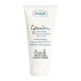 Ziaja GdanSkin, crema facial iluminadora SPF 15, de día, 50 ml