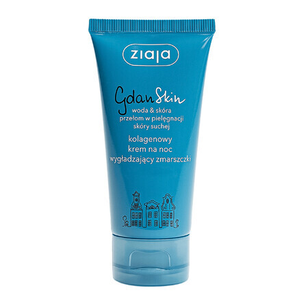 Ziaja Gdanskin Nachtcreme mit Kollagen, 50ml