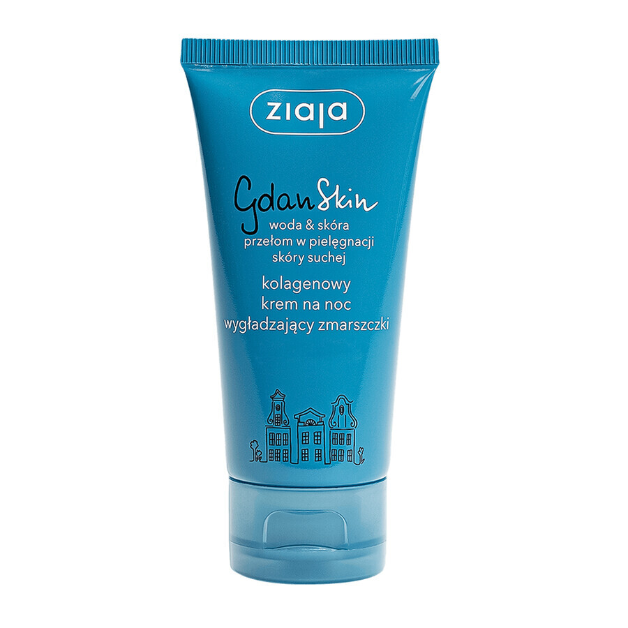 Ziaja Gdanskin Nachtcreme mit Kollagen, 50ml