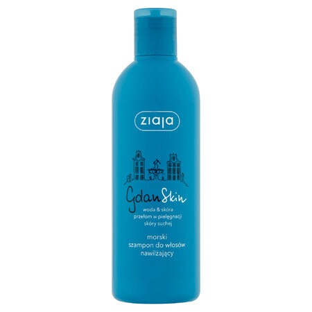 Ziaja GdanSkin, shampoing cheveux marins, hydratant, 300 ml