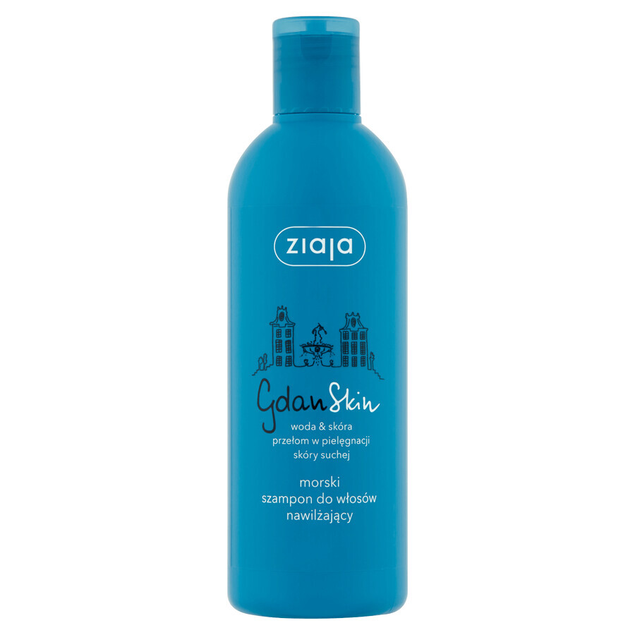 Ziaja GdanSkin, shampoing cheveux marins, hydratant, 300 ml