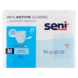 Sensi Active Classic, absorbent panties, Medium, 80-110 cm, 10 pieces