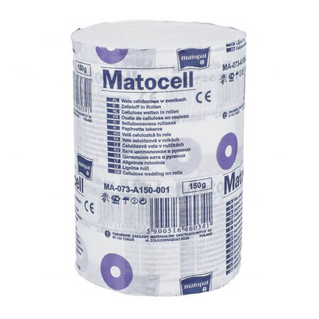 Matopat Matocell, vată de celuloză, lignină, rolă, 150 g