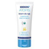 Novaclear Atopis, Hand cream with organic hemp oil, SPF 20, 50 ml