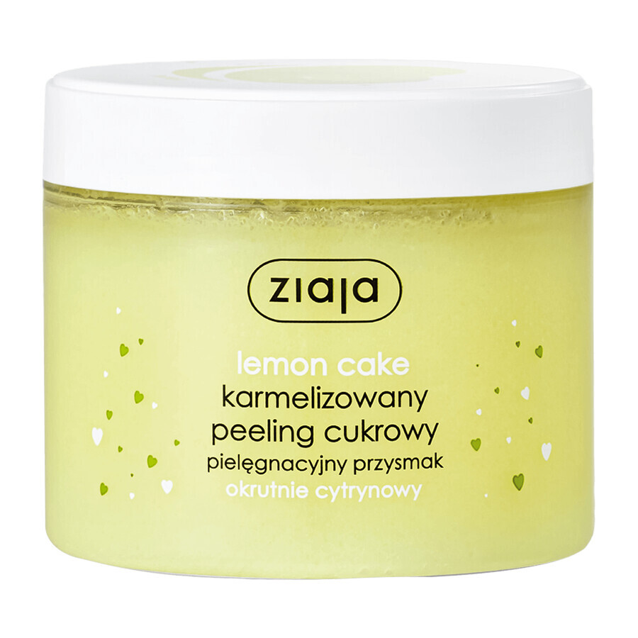 Tort de lămâie Ziaja, scrub de zahăr caramelizat, 300 ml