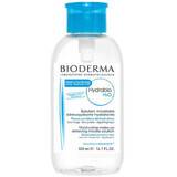 Bioderma Hydrabio H2O, demachiant micelar hidratant, piele deshidratată, cu dozator, 500 ml