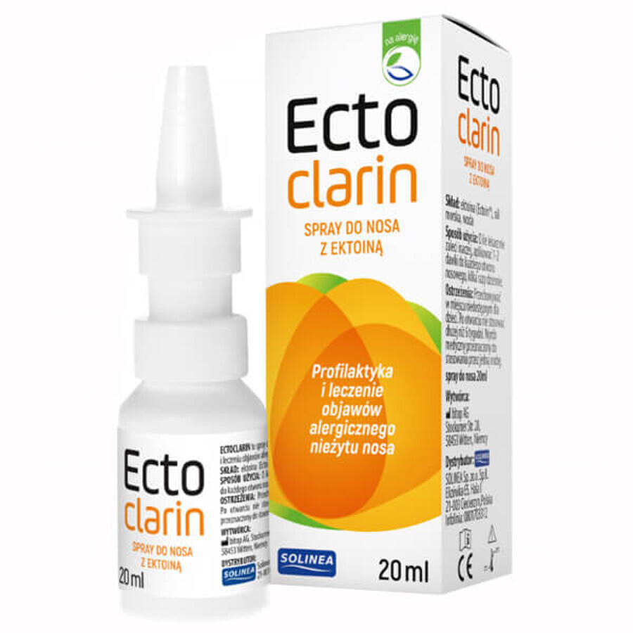 Ectoclarin, spray nazal cu ectoină, 20 ml