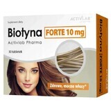 Activlab Pharma Biotin Forte 10 mg, 30 comprimate