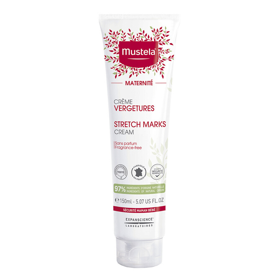 Mustela Maternit, striaecrème, geurvrij, 150 ml