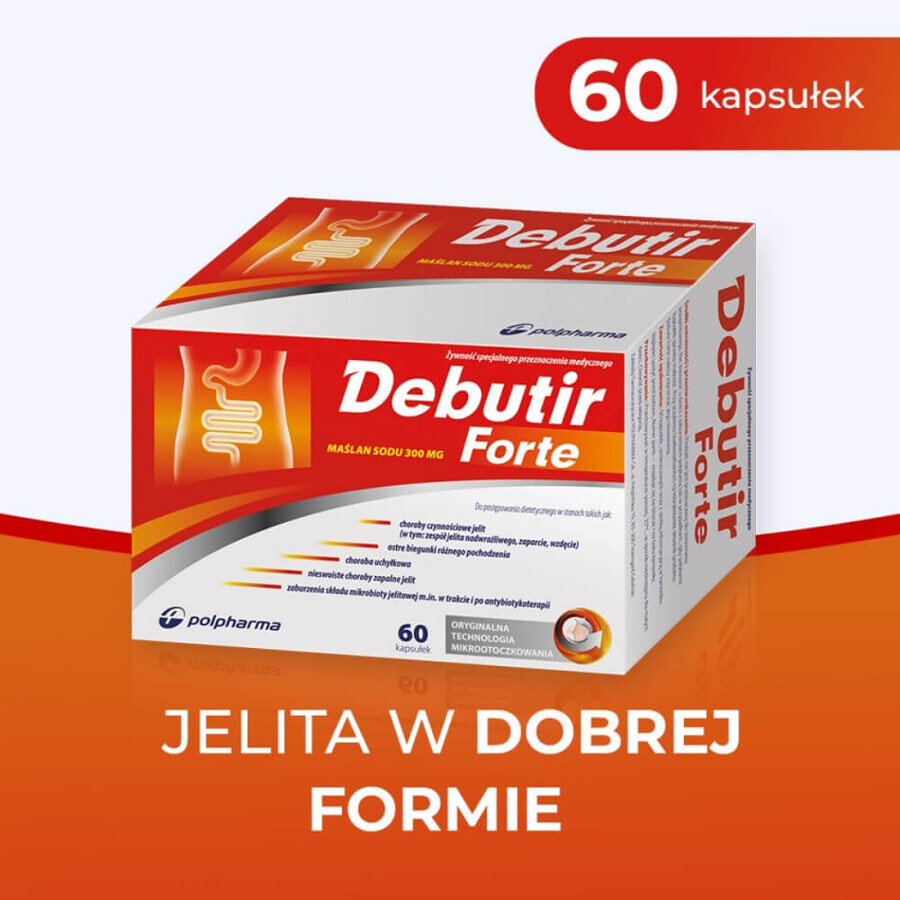 Debutir Forte, 60 capsule