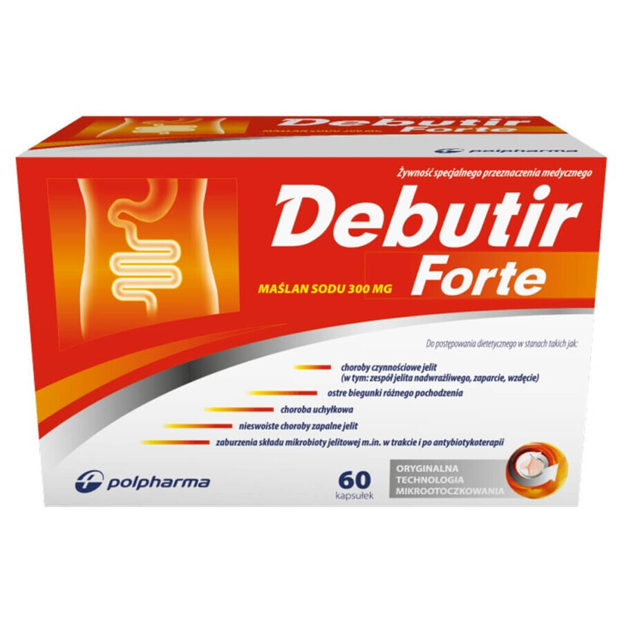 Debutir Forte, 60 capsule