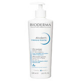 Bioderma Atoderm Intensive Baume, Loțiune emolientă calmantă, piele uscată și atopică, de la naștere, 500 ml