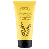 Ziaja, gel energizante de piña para cuerpo y cabello, 160 ml