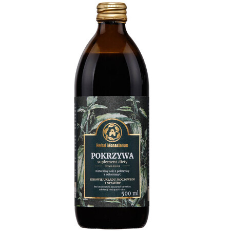 Herbal Monasterium Urzică, suc natural cu vitamina C, 500 ml