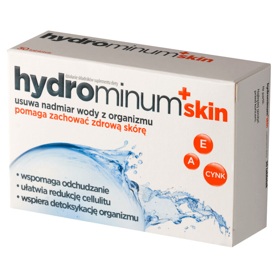 Hydrominum + Skin, 30 comprimate