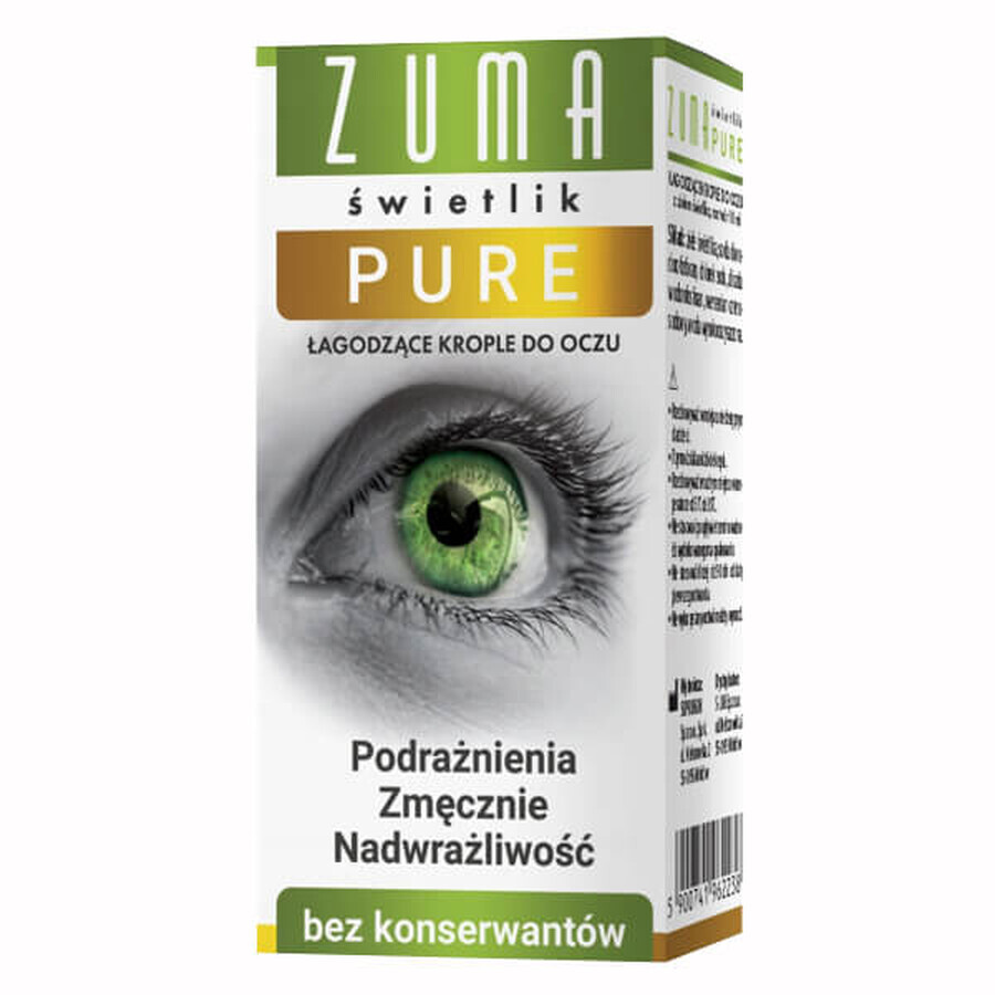 Zuma, Splendour Pure, picături pentru ochi, 10 ml