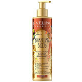 Eveline Cosmetics Brazilian Body, Loțiune de corp hidratantă și bronzantă 5 în 1, pentru toate tipurile de ten, 200 ml