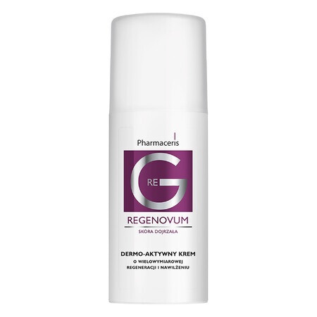 Pharmaceris G Regenovum, crema facial dermoactiva con regeneración e hidratación multidimensional, 50 ml