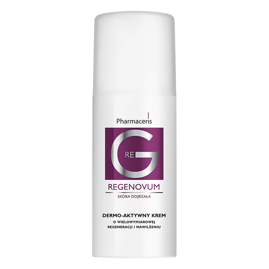 Pharmaceris G Regenovum, crema facial dermoactiva con regeneración e hidratación multidimensional, 50 ml