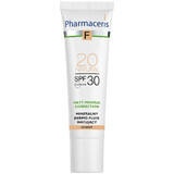 Pharmaceris F Matt-Mineral-Correction, dermo-fluid mineral matifiant, 20 Natural, SPF 30, 30 ml