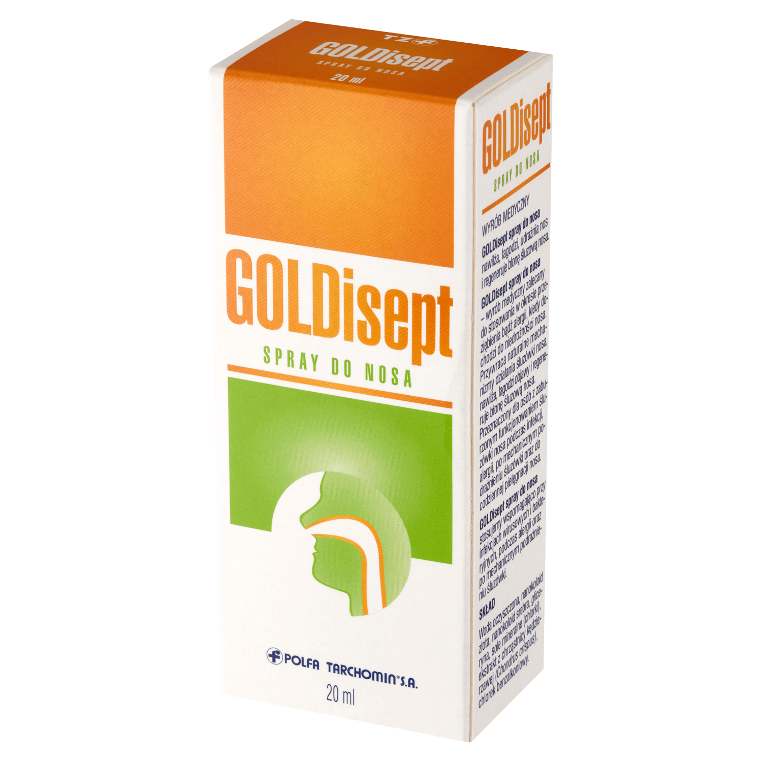 GOLDisept, spray nazal, 20 ml