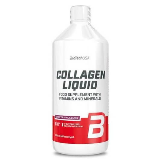 Collagen Liquid, 1l, BioTech USA Vitamine si suplimente
